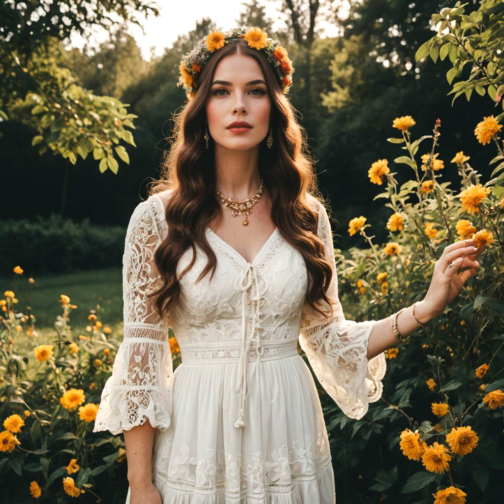 Lana Del Rey Inspired Bohemian Fashion