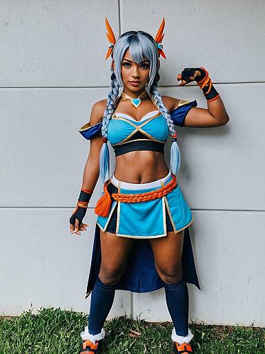 Cosplay photo of mualani (genshin impact). Costume clothes