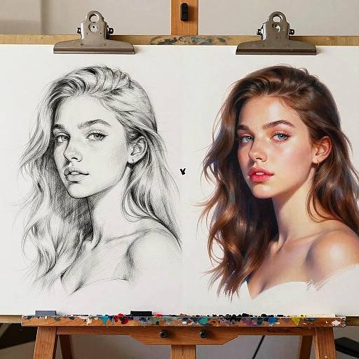 Inpaint vs Inpaint Sketch Art Workspace