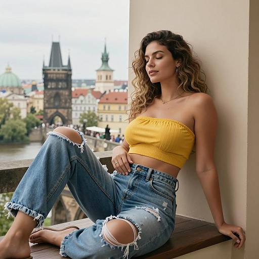 Chic Summer Vibes in Prague