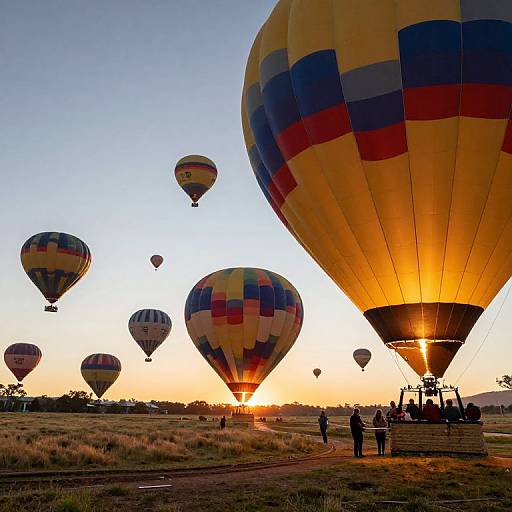 Romantic Hot Air Ballooning Adventure