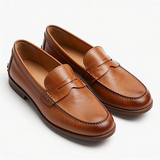 Classic Grain Leather Loafers