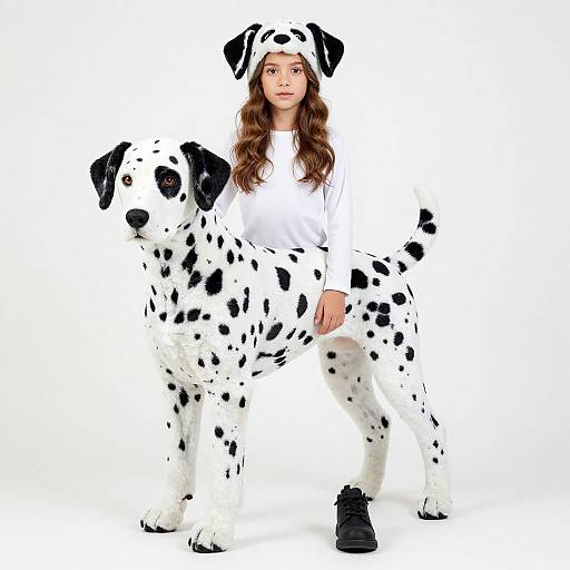 Realistic Dalmatian Costume Photo