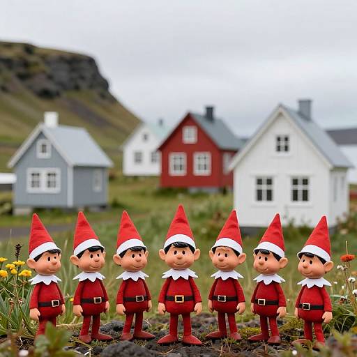 Hyper-Realistic Elf Houses in Iceland