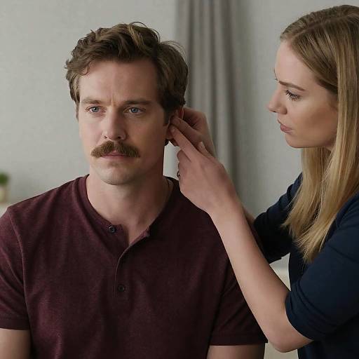 Intimate Moment in a Cozy Setting