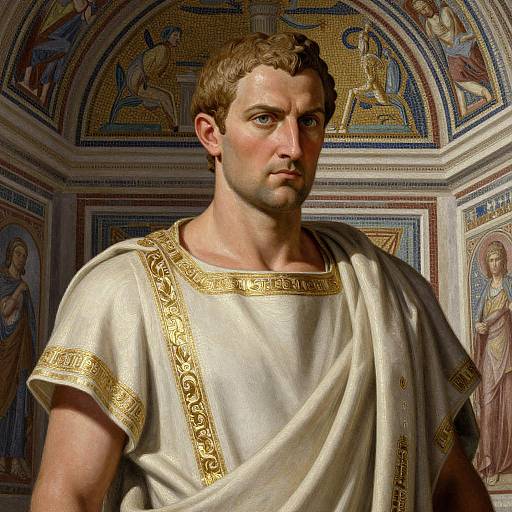 Classical Portrait of Pontius