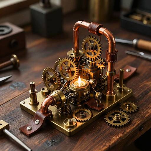 Steampunk Bricolage Invention Workshop