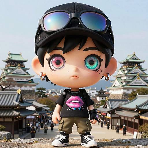 Intricate Portrait of a Futuristic Girl