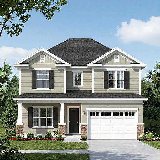 Beach Style 3-Bedroom House Plan