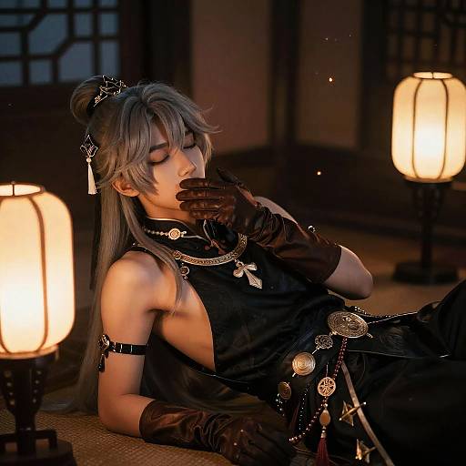 Hauntingly Calm Aether in Silk Banquet