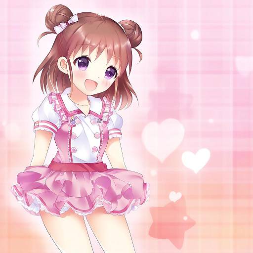 Illustration of Munakata atsumi, idolmaster in the style of Sorai shin'ya