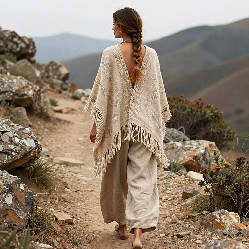 Boho Half-Updo Fashion in Rockies