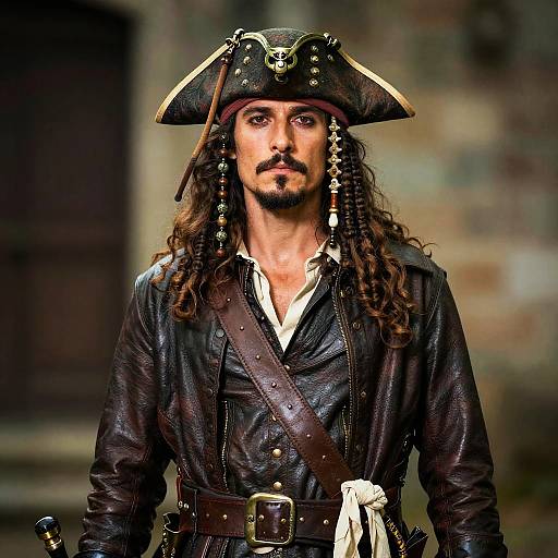 Musketeer Pirate Costume Man