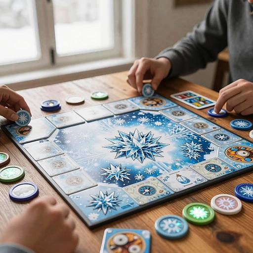 Frosty Winter Floe Board Game