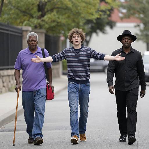 Urban Scene with Diverse Characters