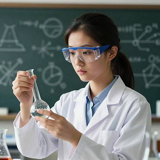 Realistic 3D Scientist in Laboratory