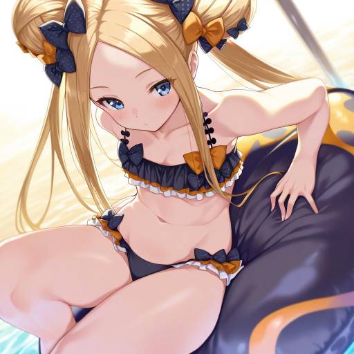 Illustration of Abigail williams (emerald float) (fate), fate/grand order in the style of Ohland