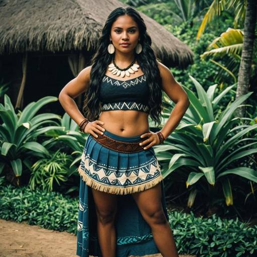 Moana-Inspired Costume Design for Girls