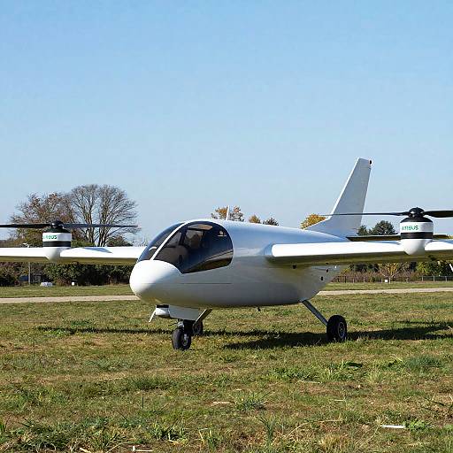 Futuristic Airbus Drone Aircraft