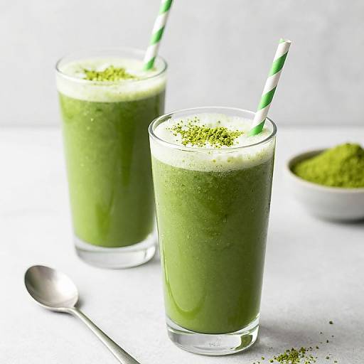 Refreshing Matcha Green Tea Smoothies