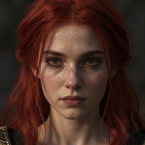 Elden Ring Malenia Close-Up Portrait