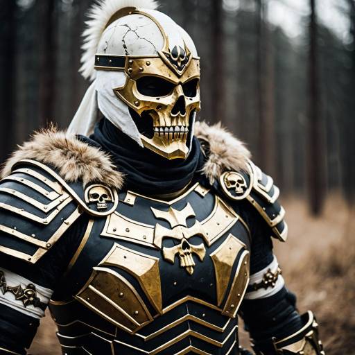 Don Krieg Cosplay: Armored Warrior Look