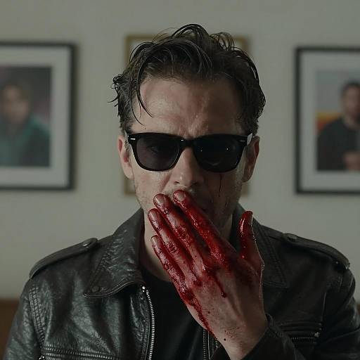 Dark and Gritty Portrait of a Man