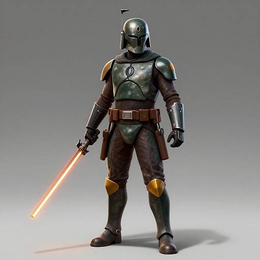 Jedi Fett in The Smoke Pits