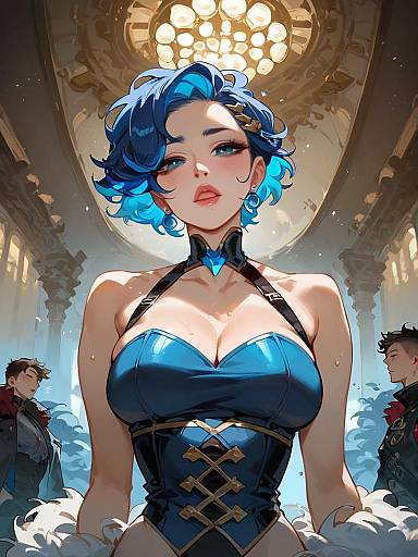 Cosplay Portrait of Sci-Fi Inspired Woman