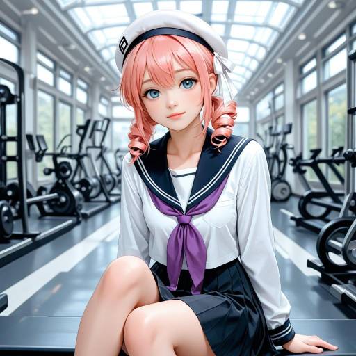 Serafuku Style with Adachi Rei