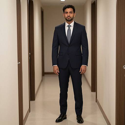 Professional Interview Suit Attire