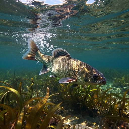 Hecht Swimming in Crystal River