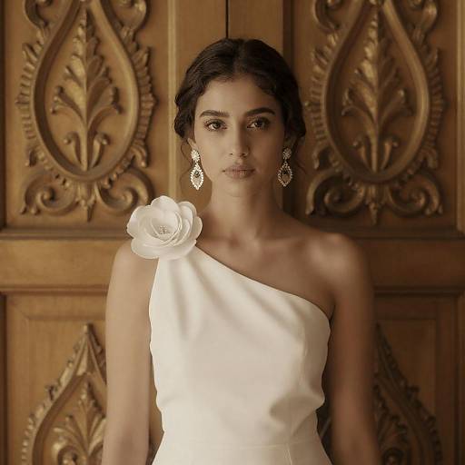 Elegant Portrait of a Serene Woman