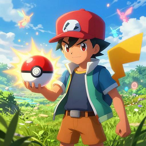 Anime Pokemon Trainer AI Generator