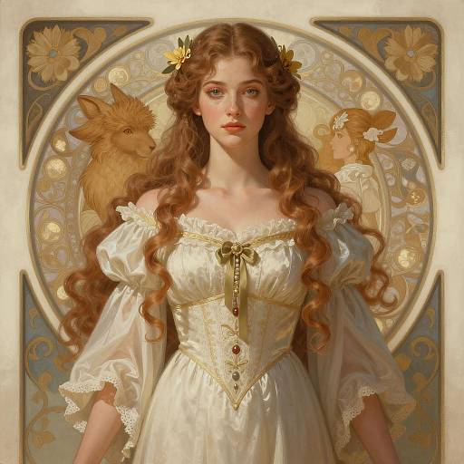 Divine AI Wife Character Portrait