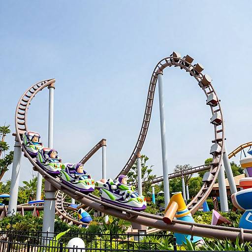 Dutch Art Buzz Lightyear Rollercoaster