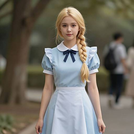 Realistic Alice in Wonderland Portrait