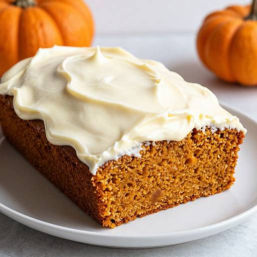 Delicious Pumpkin Bread with Frosting