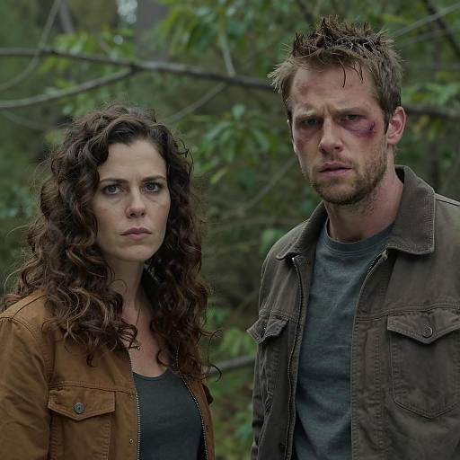 Serious Encounter in a Forest