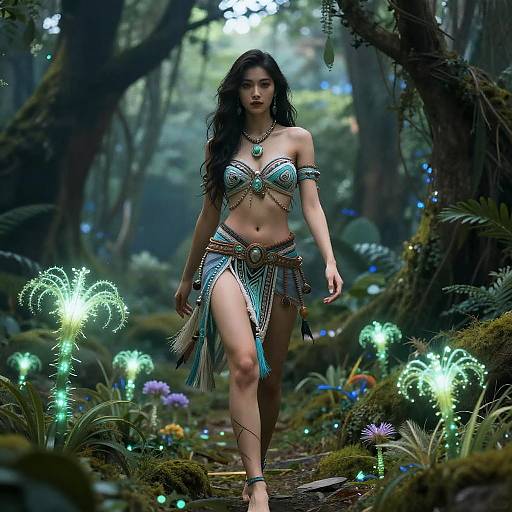 Lupe as Mystical Forest Fantasy