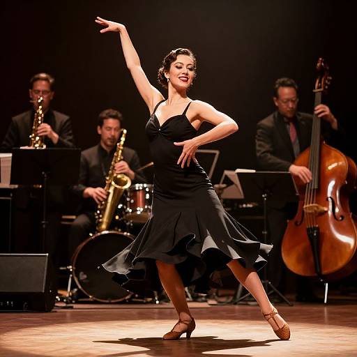 Energetic Big Band Swing Dance