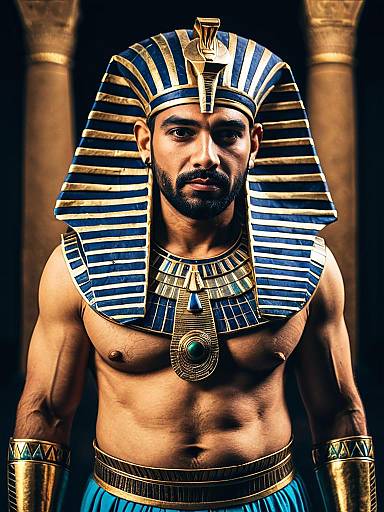 Modern Egyptian Costume Cosplay Portrait