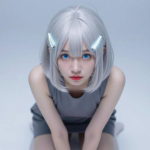 Expressive Anime-Style Portrait