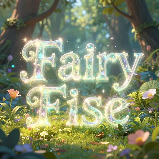 Ethereal Fairy Text Generator