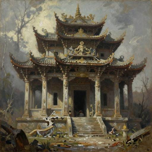 Spirit Guardians of Abandoned Temple