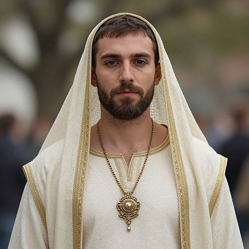 Christian God Costume Portrait
