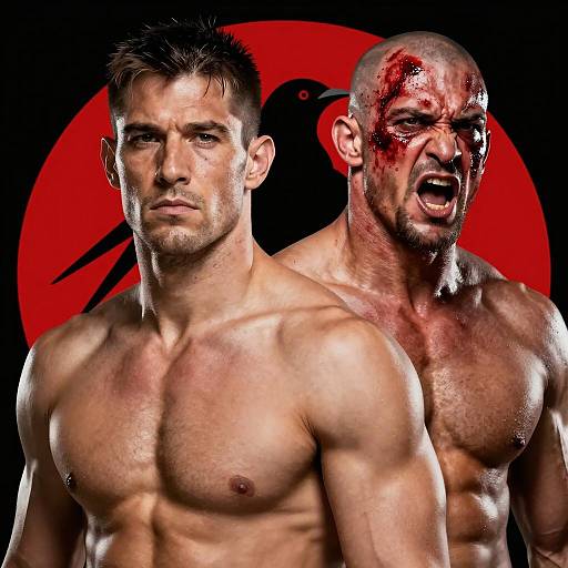 Dramatic Duo: Strength Meets Fury