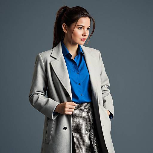 Young Woman in Professional Office Wear