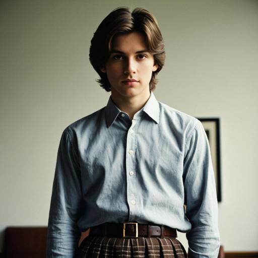 Realistic Portrait of a Male Prince