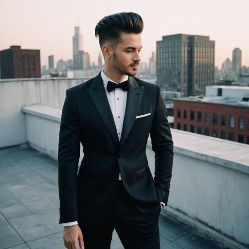 Urban Fashion: Pompadour Fade in Gown